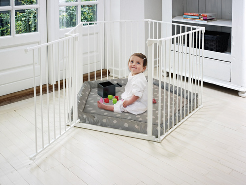 Baby Dan - Park-A-Kid Playpen, white