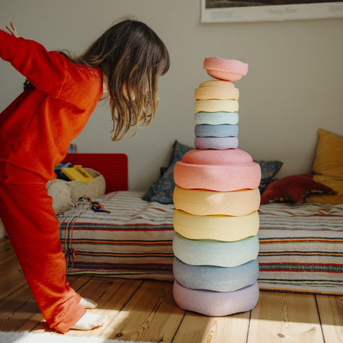Stapelstein - Original Mini - rainbow pastel