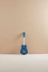 Toy guitar blue