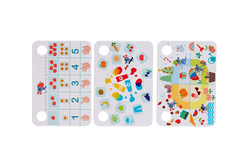 LILLIPUTIENS - wooden toy My first school 3 +