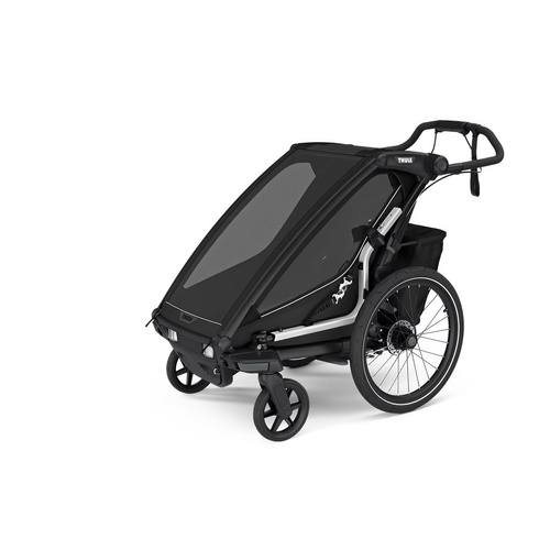 Child bicycle trailer, double - Thule Chariot Sport 2 - Black