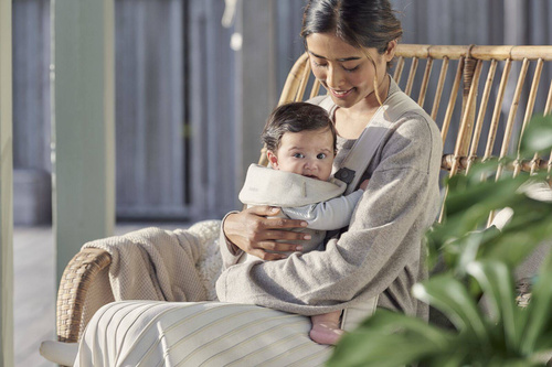 BABYBJÖRN - Baby Carrier MINI 3D Jersey, Light beige