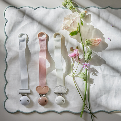 Elodie Details - Pacifier Clip - Blushing Pink