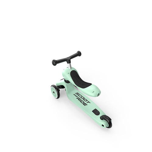SCOOTANDRIDE - Highwaykick 2in1 Ride and scooter 1-5 years Kiwi