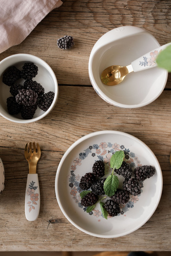 Elodie Details - Silicone Plate Set - Blue Garden