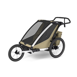 Przyczepka rowerowa dla dziecka, podwójna - Thule Chariot Sport 2 - Black