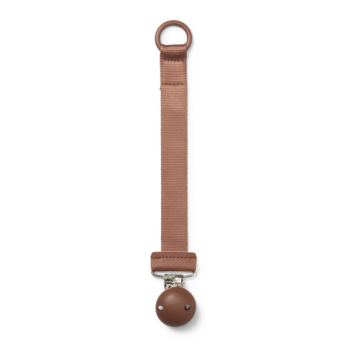 Elodie Details - Wood Pacifier Clip - Burned Clay