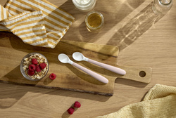 BABYBJÖRN - Baby feeding spoon, 2-pack, Powder Pink