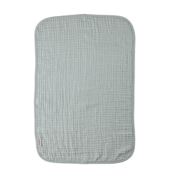 LEANDER - topper for changing mat MATTY™, 2-pack, grey/sage green