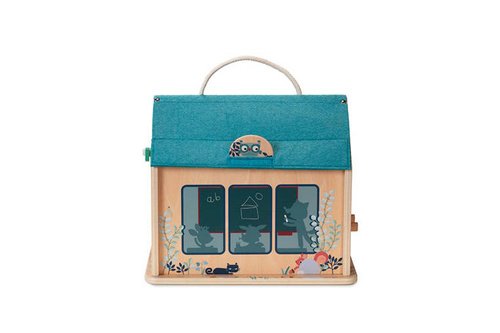 LILLIPUTIENS - wooden toy My first school 3 +