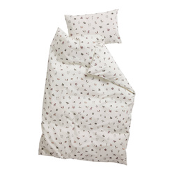 LEANDER - junior bedding, 100x135 cm, forrest, dusty rose
