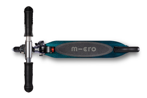 MICRO - two-wheeled scooter for children from 5 years Sprite LED, green purple