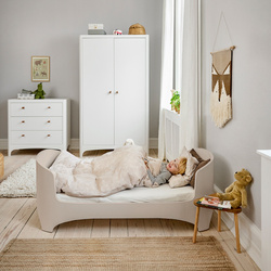 LEANDER - junior extension set for Classic™ baby cot, Cappuccino