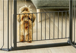 DogSpace - King Mommy+ Supreme Puppystay Pen / Dog Room Divider , Black