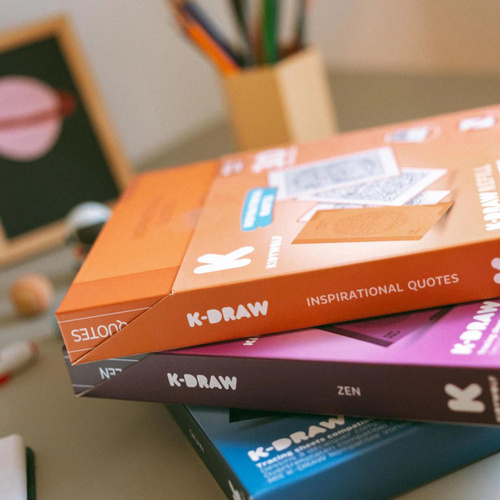 KIDYWOLF - refill set for K-DRAW-PAD 10+, Zen