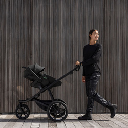 THULE - Urban Glide 3 + carrycot, tinted taupe - SET