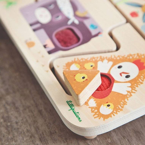 LILLIPUTIENS - Farma wooden sensory labyrinth 18 m +