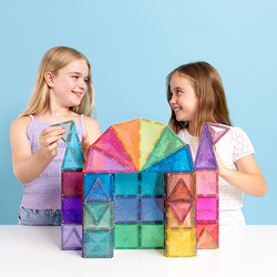 Connetix - Glitter Castle Pack - 48 pieces