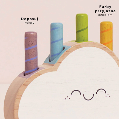 Le Toy Van – Rainbow Cloud, Wooden