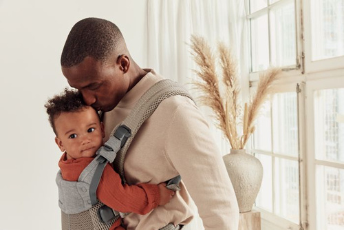 BABYBJORN - Baby Carrier Harmony 3D Mesh, Grey beige