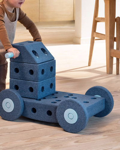 MODU - 4 x foam wheels, deep blue