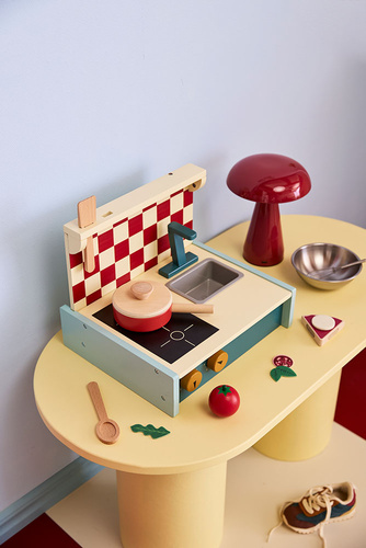 KID'S CONCEPT – foldable kitchenette, green