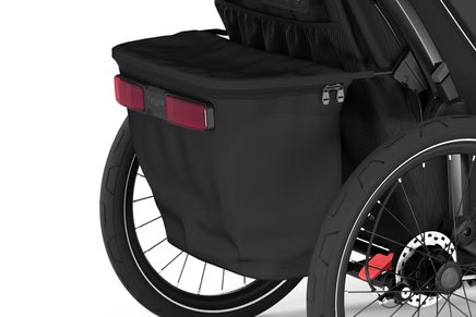 Child bicycle trailer, double - Thule Chariot Sport 2 - Black
