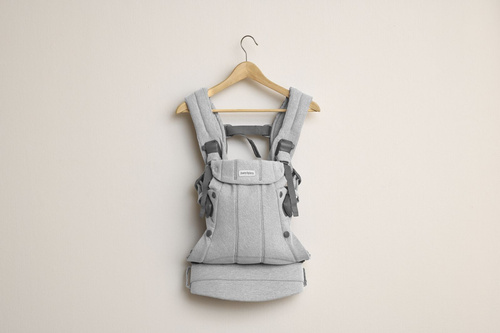 BABYBJORN - Baby Carrier Harmony, Woven, Light grey mélange