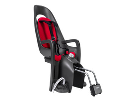 Hamax - Caress w/lockable bracket (frame mounted) -  Dark Grey/red