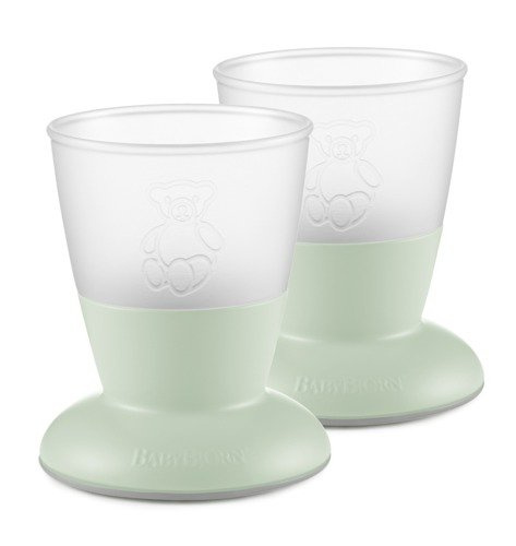 BABYBJÖRN - Cups - Powder Green