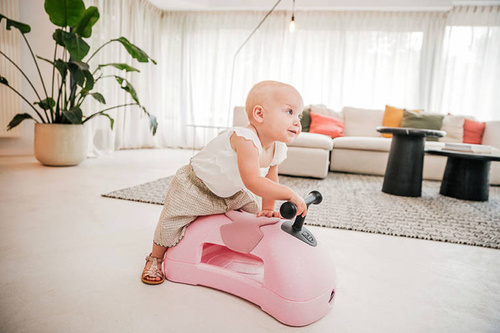 SCOOTANDRIDE - My First Ewolucyjny jeździk pchacz 3w1 6 m+ Rose