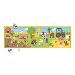 Janod - Magnetyczna układanka Farma Magneti'stories 3+
