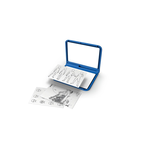 Kidywolf – illuminated tablet for learning how to draw manga K-DRAW-PRO, blue