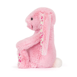 Jellycat – LUX Pink Bunny with Floral Ears 31 cm