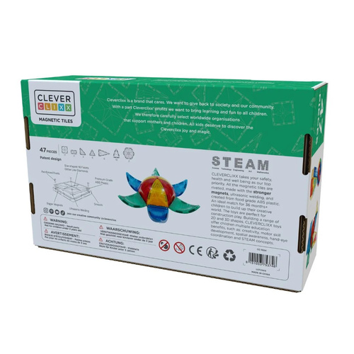 Cleverclixx - Curved Dome Pack Intense 47 pieces