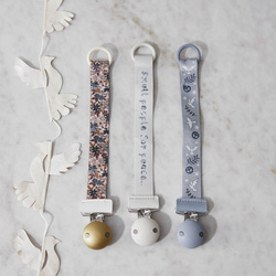 Elodie Details - Pacifier Clip - Blue Garden
