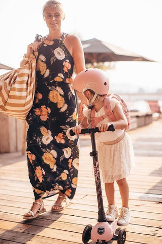 SCOOTANDRIDE - XXS-S helmet for children 1-5 years Steel