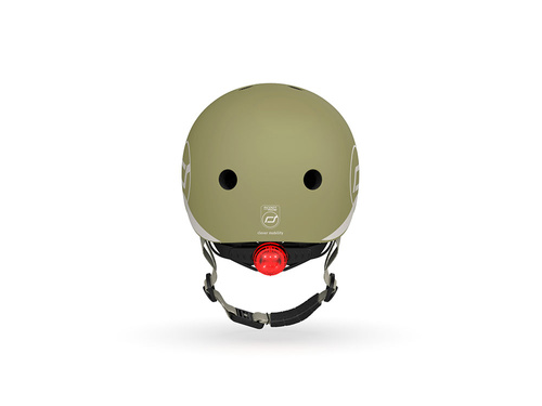 SCOOTANDRIDE - S-M helmet for children 3+ Olive
