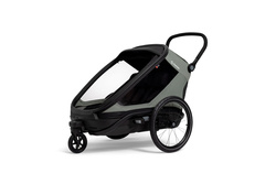 Hamax - Outback Next Bike Trailer, double, dusty green