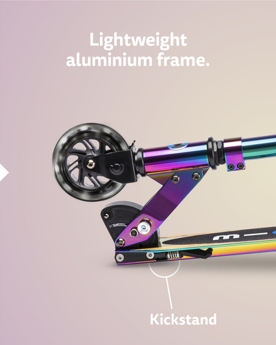 MICRO - two-wheeled scooter for children from 5 years Sprite LED, neochrome