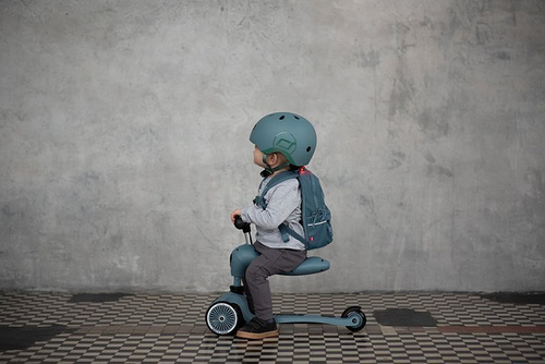 SCOOTANDRIDE - Highwaykick 2in1 Ride and scooter 1-5 years Blueberry