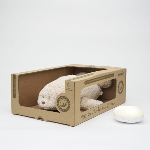MOONIE 2.0 - organic humming seal with lamp, sand