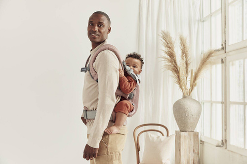 BABYBJORN - Baby Carrier Harmony 3D Mesh, Dusty pink