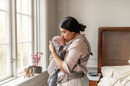 BABYBJORN - Baby Carrier Harmony 3D Mesh, Grey beige