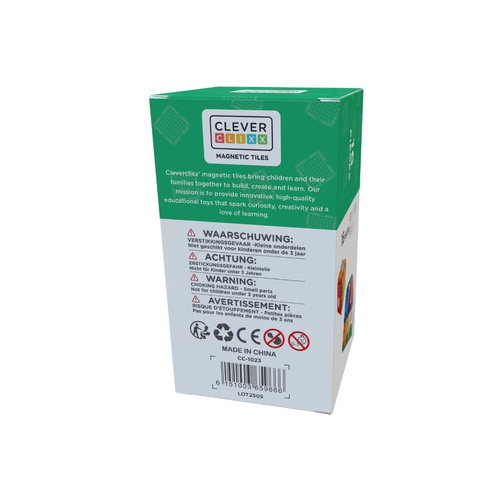 Cleverclixx - Brick Tiles Pack Intense - 16 pieces