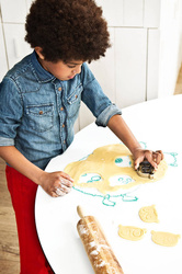 LILLIPUTIENS - Metal cookie cutter Little Cook, Lemur George, 4+