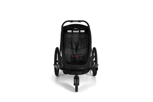Hamax - Bike trailer for kids  BREEZE ONE + Jogger wheel - Black