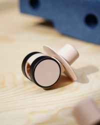 MODU - 4x Swirly Wheels, soft rose