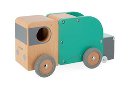 Janod - Wooden garbage truck Bolid 2+