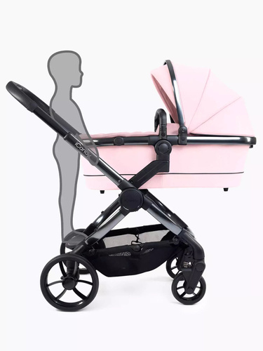 Peach 7 Pushchair and Carrycot, Blush